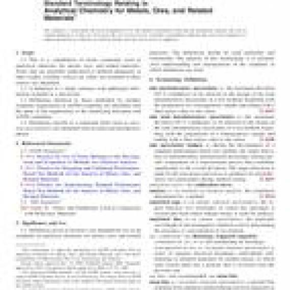 ASTM E135-08c