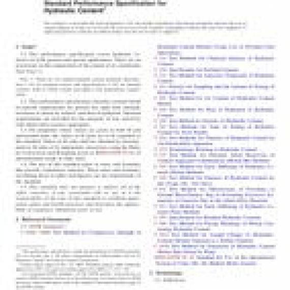 ASTM C1157-08a