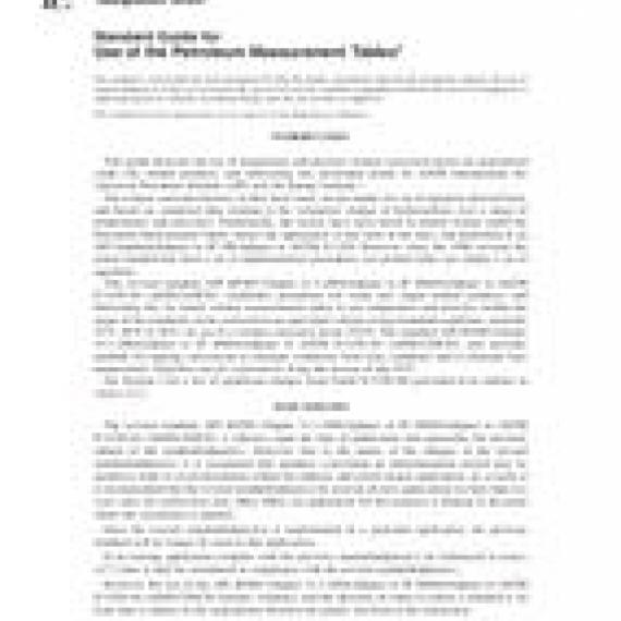 ASTM D1250-08