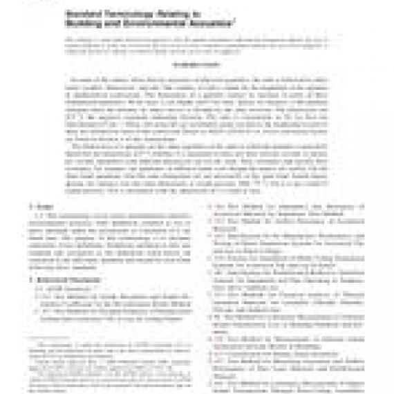 ASTM C634-08a