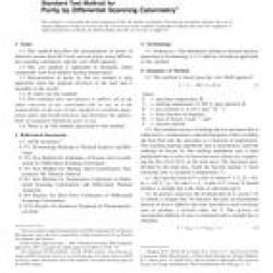 ASTM E928-08