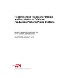 API RP 14E (R2019)