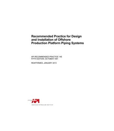 API RP 14E (R2019)