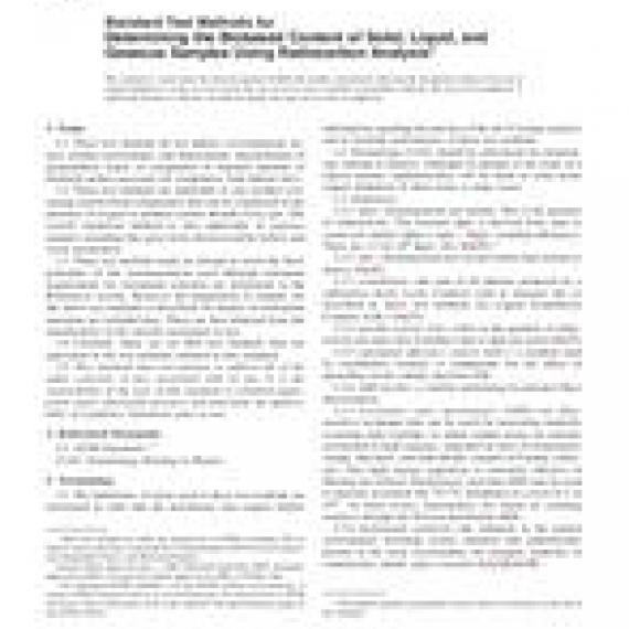 ASTM D6866-08