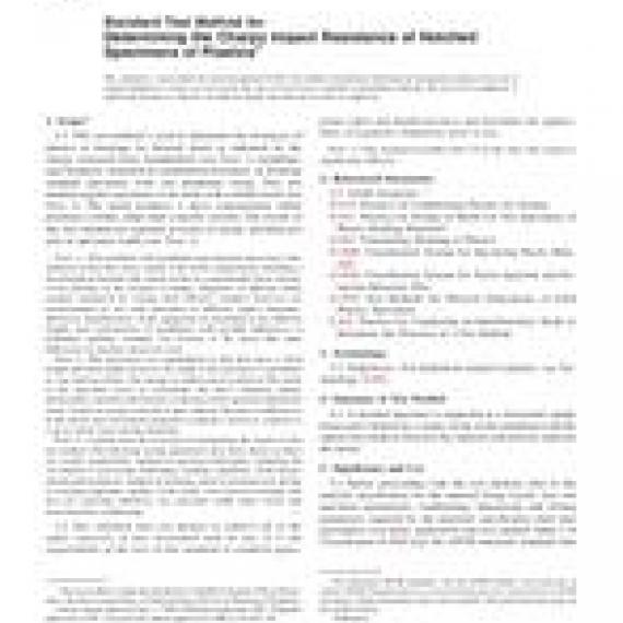 ASTM D6110-08