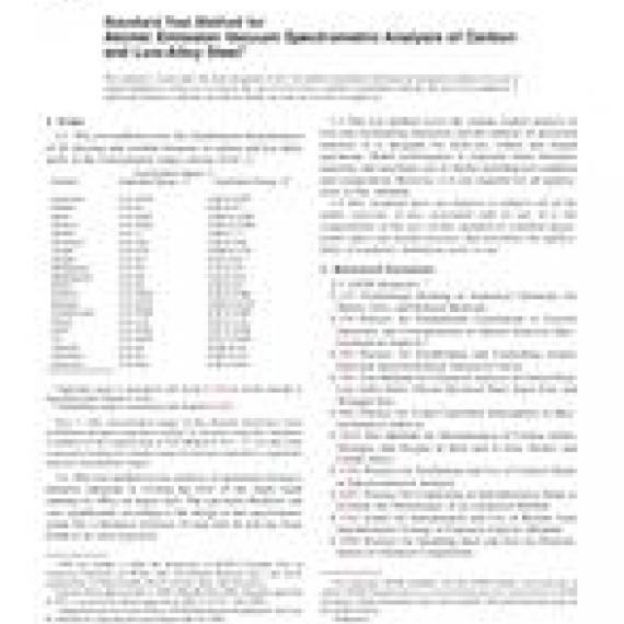 ASTM E415-08