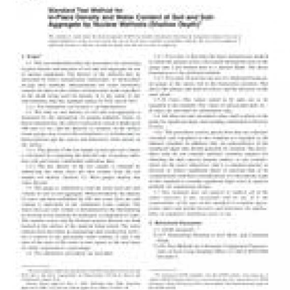 ASTM D6938-08a