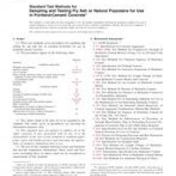 ASTM C311-07