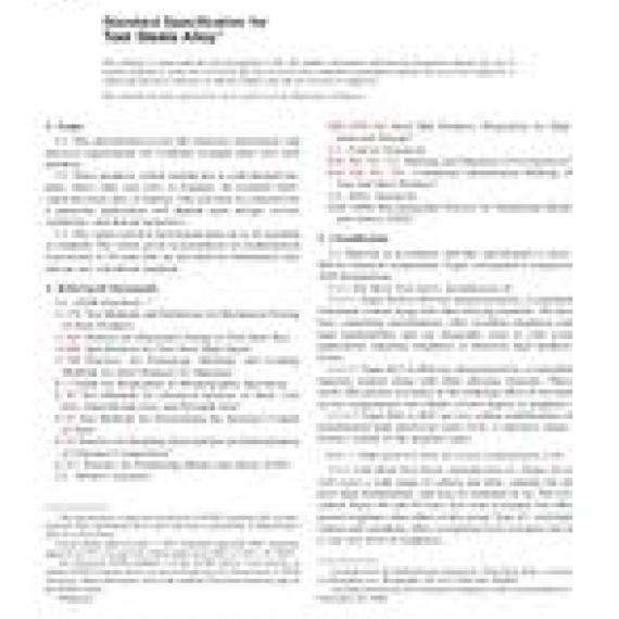 ASTM A681-07