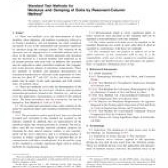 ASTM D4015-07