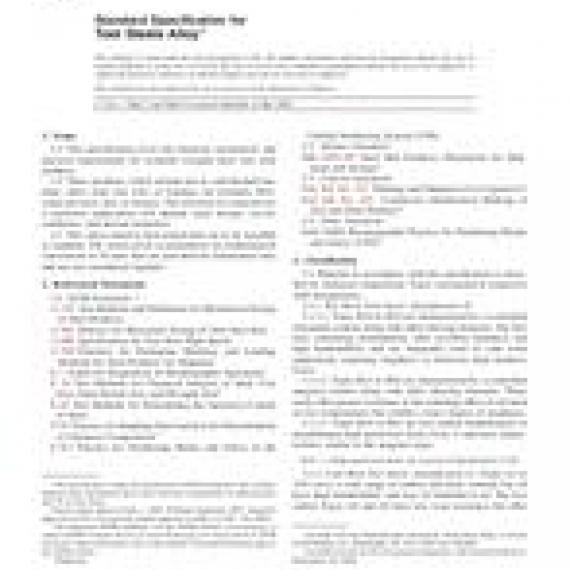 ASTM A681-07e1