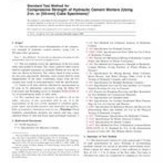 ASTM C109/C109M-07e1
