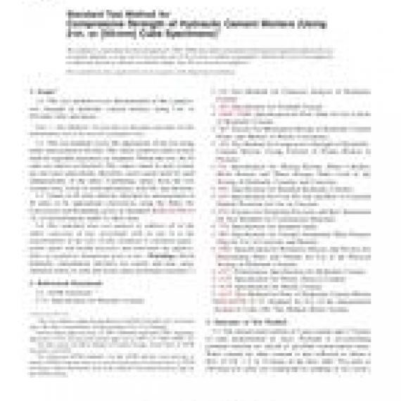 ASTM C109/C109M-07